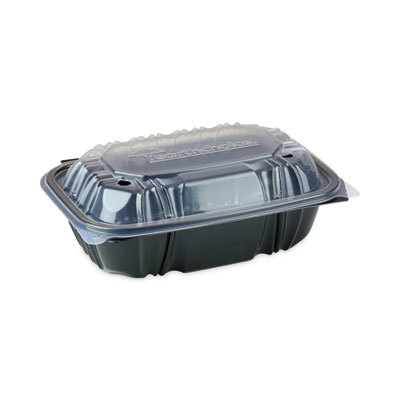 Food Storage Container: Rectangular, Hinged Lid