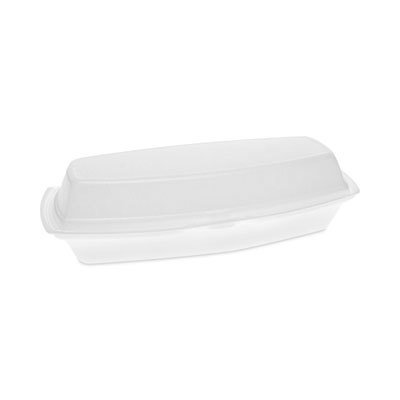 Food Storage Container: Rectangular, Hinged Lid