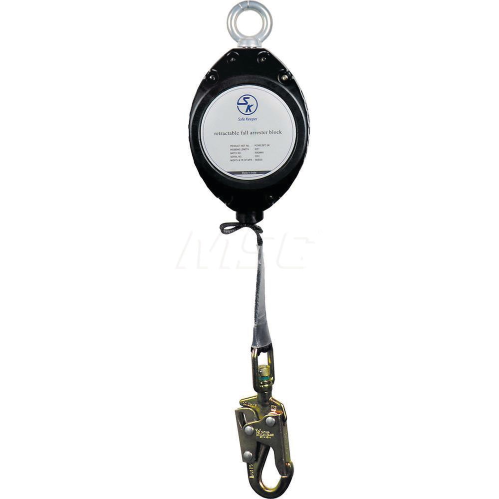 Self-Retracting Lifeline: 310 lb Capacity, 11.00' Lifeline