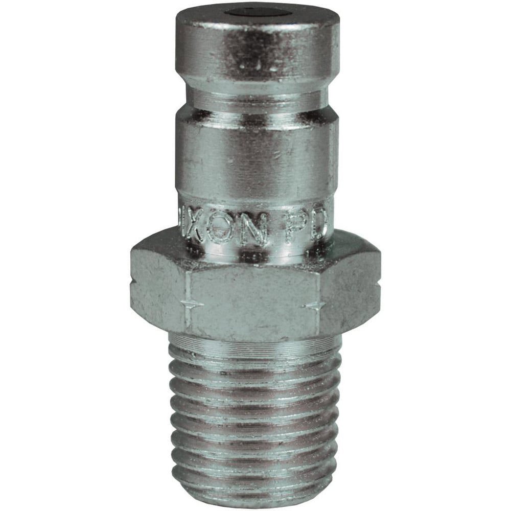 Hydraulic Hose Fittings & Couplings; Type: PD-Series Diagnostic Interchange Male Threaded Plug ; Fitting Type: Male Plug ; Hose Inside Diameter (Decimal Inch): 0.2500 ; Hose Size: 1/4 ; Material: Steel ; Thread Type: NPTF