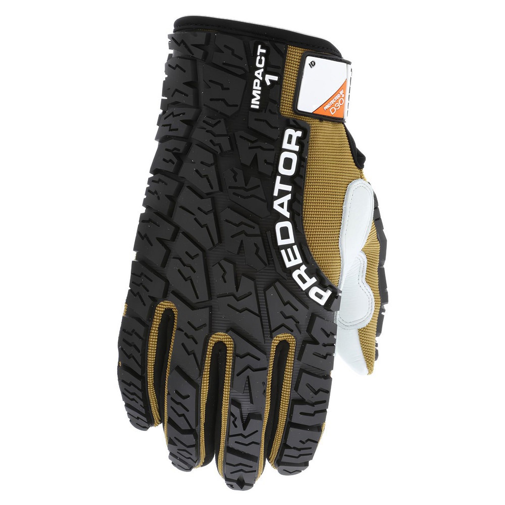 Work Gloves: Predator PD2903, Size 2X-Large, Cowhide Leather Lined, Cowhide Leather, Mechanic's & Lifting