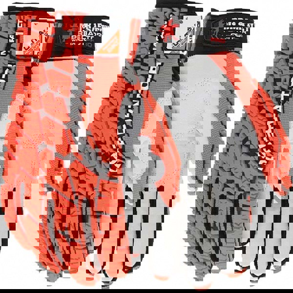 Cut, Puncture & Abrasive-Resistant Gloves: Size M, ANSI Cut A5, ANSI Puncture 5, Synthetic Leather, HPPE