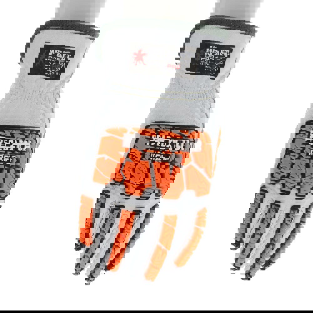 Cut & Puncture Resistant Gloves; Style: Mechanic's ; Coating Material: Uncoated ; Coating Coverage: Uncoated ; Glove Type: Cut & Puncture-Resistant ; ANSI/ISEA Cut Resistance Level: A7 ; Primary Material: Goatskin