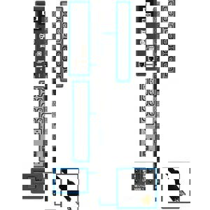 PDU 3PHASE MONITORED 10KW 200/208/240V 4