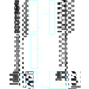 PDU 3PHASE MONITORED 10KW 200/208/240V 4