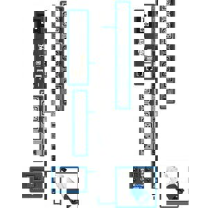 PDU 3PHASE SWITCHED 10KW 60A 200/208/240
