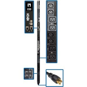 3-PHASE PDU SWITCHED 17.3KW 240V 12 C13