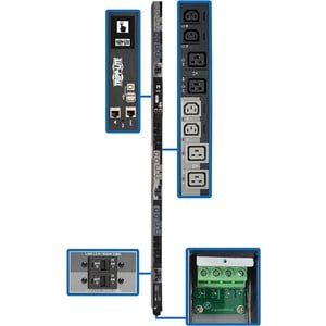3-PHASE PDU SWITCHED 28.8KW 220/230/240V