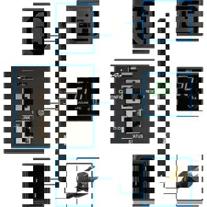PDU MONITORED 208/230V 20A 18 C13 2 C19