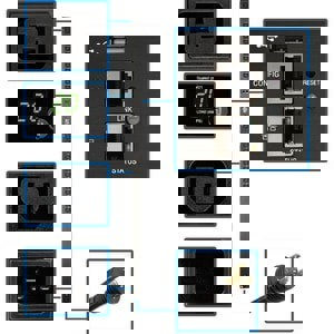 PDU MONITORED 3.3-3.7KW 20A 0U 20 C13 4