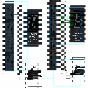 PDU METERED 1.4KW 120V 15A 0U NEMA 8 5-1