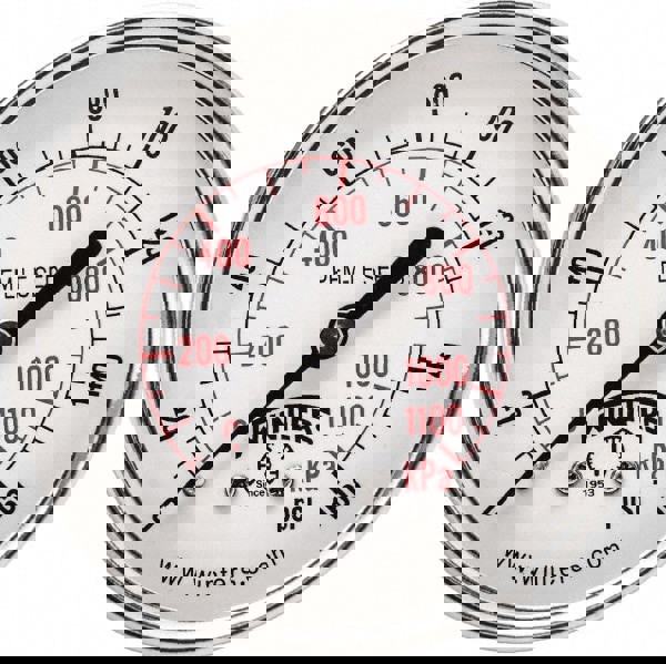 Pressure Gauge: 2-1/2