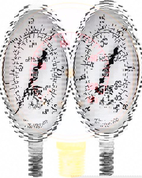 Pressure Gauge: 2-1/2