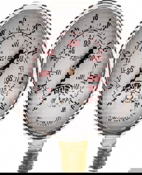 Pressure Gauge: 2-1/2