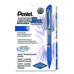 PEN,LIQUID GEL INK,12,BL