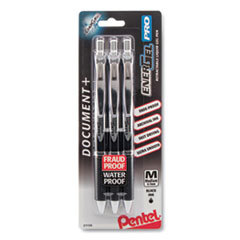 PEN;E-GEL;PRO;MED;BK;3PK