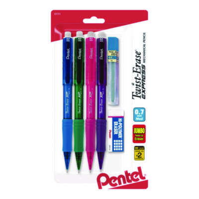 PENCIL,TWSTE,7,4/PK,LD,ER