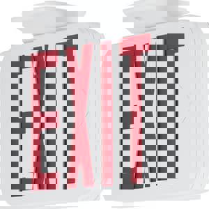 EMERG LED EXIT LGHT RED.