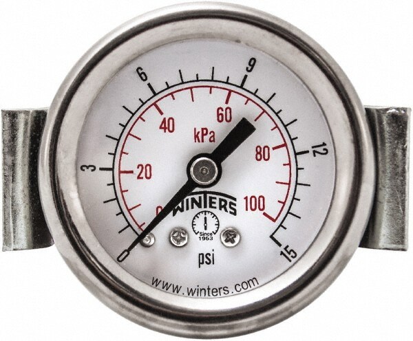 Pressure Gauge: 1-1/2
