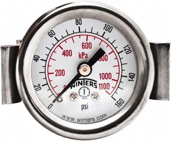 Pressure Gauge: 1-1/2