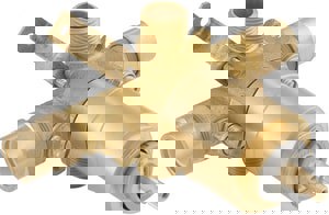 1/2 in. CPVC Connection Pressure Balancing Valve with Stops