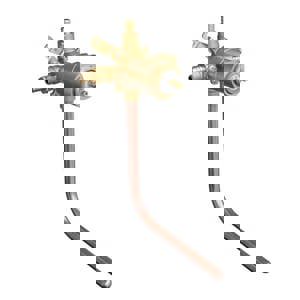 1/2 in. PEX Crimp Connection Pressure Balancing Valve with Stops