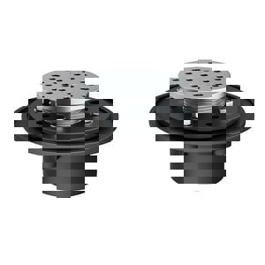 2 IPS CI SHWR DRN W/ RND TOP