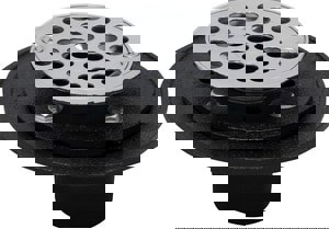 2 NH CI SHWR DRN W/ RND TOP