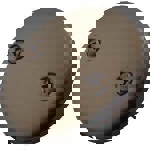 3-3/16 in. Brass Escutcheon in Oil Rubbed Bronze