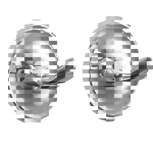 2 Robe Hook in Polished Chrome