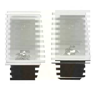 2 12X12 ENML FLR SINK W/STR