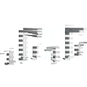 Two Handle Roman Tub Faucet in Chrome