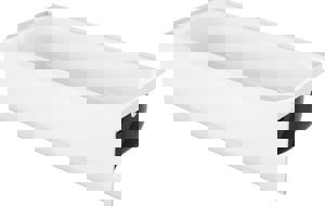 60X30X16.25 RH STL TUB AFR *FOLS WH