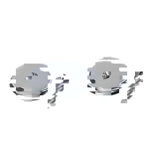 6 24 GA SS ACC CVR W/ 1/4 SCRW