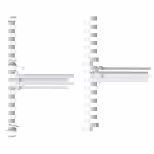 1-1/2X13 PLAS EO WST DISP KIT WH