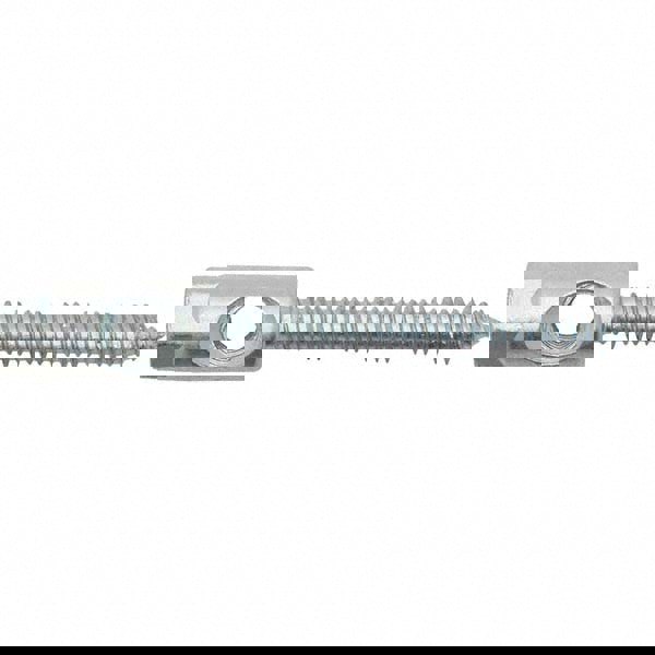 Threaded Rod Anchors; Mount Type: Dual (Cross & End Drilled) ; Ultimate Pullout: 2595 ; Head Type: Hex ; Length Under Head: 3-1/4 in ; Diameter (Inch): 3/8 ; Ultimate Pullout (Lb.): 2595.00