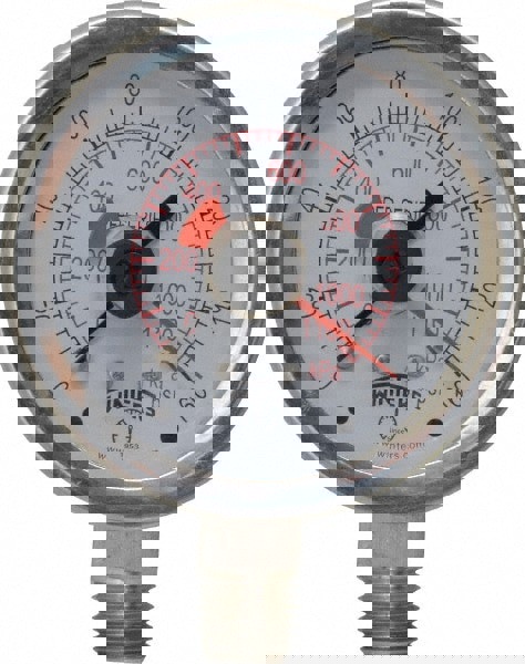 Pressure Gauge: 2-1/2