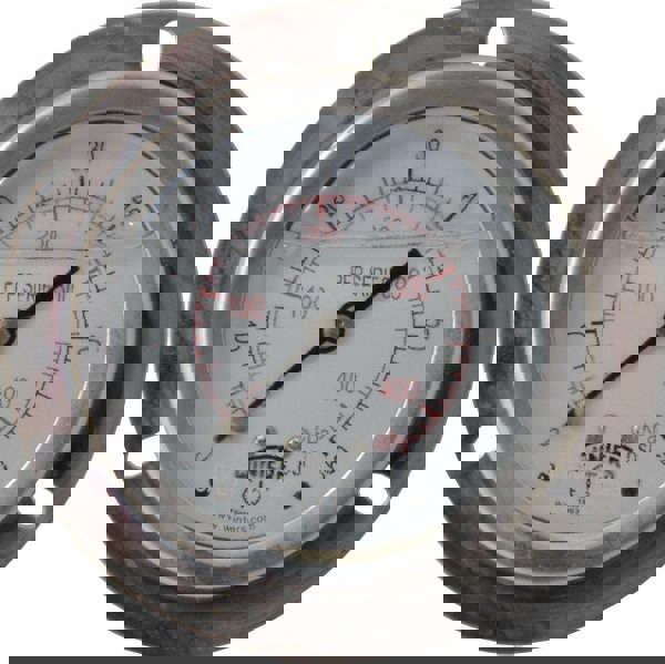 Pressure Gauge: 2-1/2