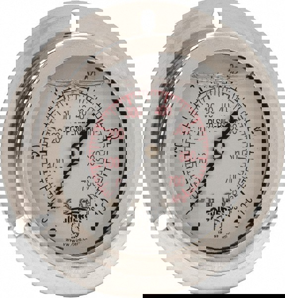 Pressure Gauge: 2-1/2