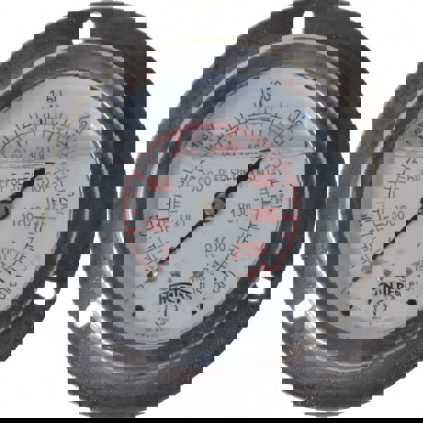 Pressure Gauge: 2-1/2