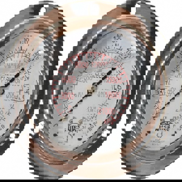 Pressure Gauge: 2-1/2