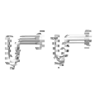 1-1/4 17GA P TRAP W/CO CP