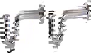 1-1/4 SEMI CAST P TRAP W/CO CP