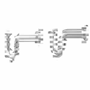 1-1/2 17GA P TRAP W/CO CP