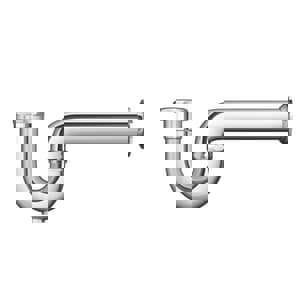 1-1/2 SEMI CAST P TRAP W/CO CP