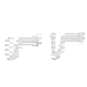 1-1/4 PLAS P TRAP SJ WH