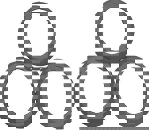 1-1/4 SILV TPR WSHR 10 PK