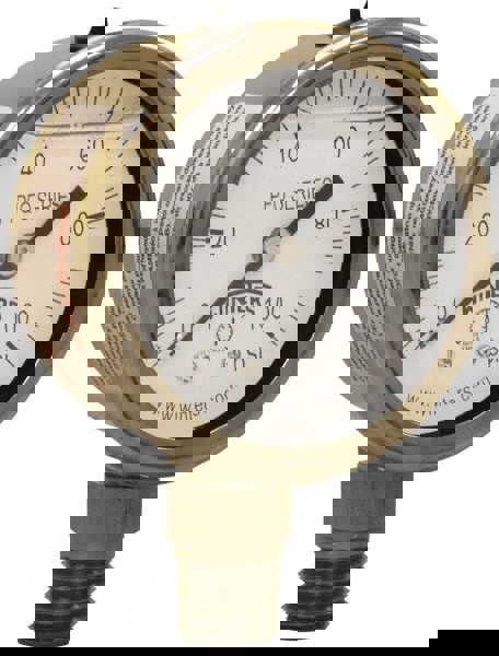 Pressure Gauge: 1-1/2