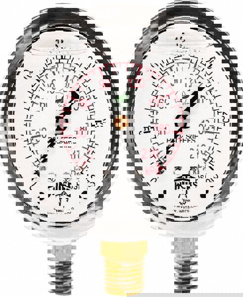 Pressure Gauge: 2-1/2