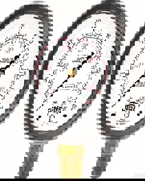 Pressure Gauge: 2-1/2